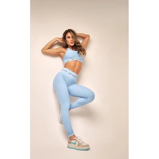 LETSGYM - CONJUNTO DEPORTIVO SEAMLESS BROCADO - LETSGYM