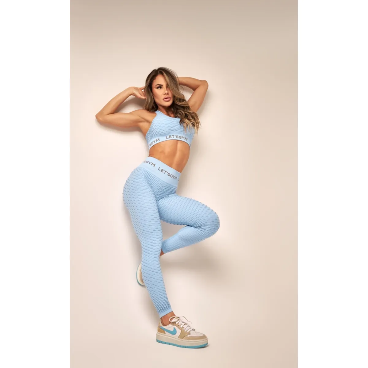 LETSGYM - CONJUNTO DEPORTIVO SEAMLESS BROCADO - LETSGYM