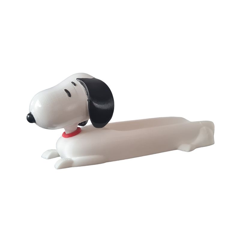 GENERICO - Pack de 2 Porta Completos Snoopy Impresion 3D