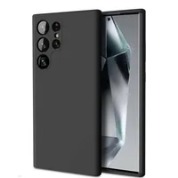 Carcasas Silicona Color Para Samsung S24 ULTRA - Negro