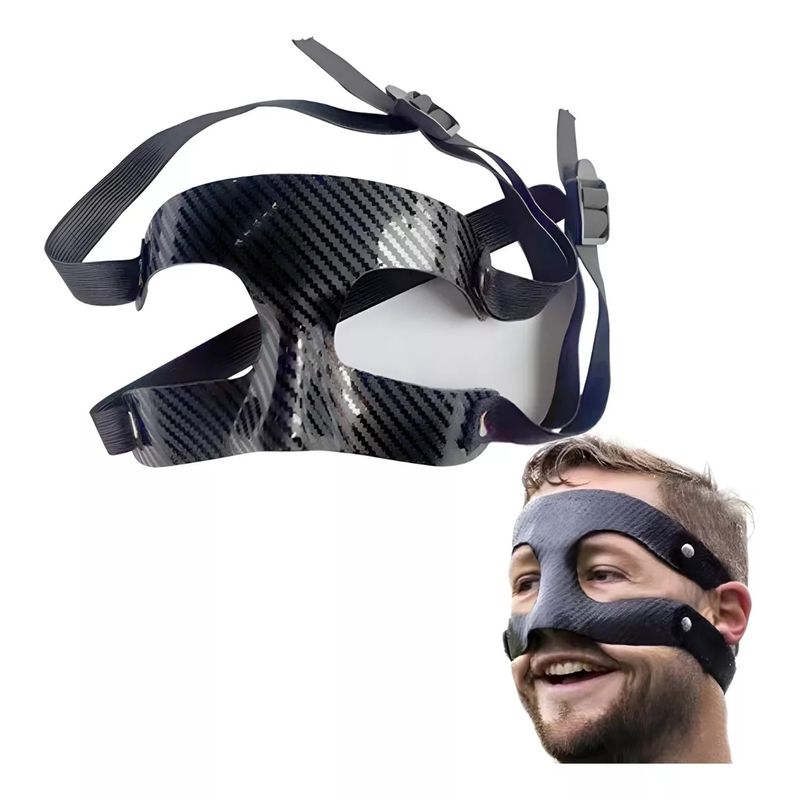 UNIVERSAL - Mascara Protectora Para Futbol Nasal Nose Guard Halloween