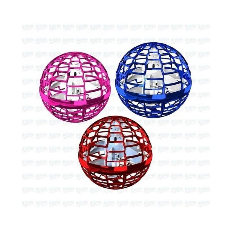 GENERICO - Pelota Spinner Voladora Rgb Recargable Control Remoto Onoff