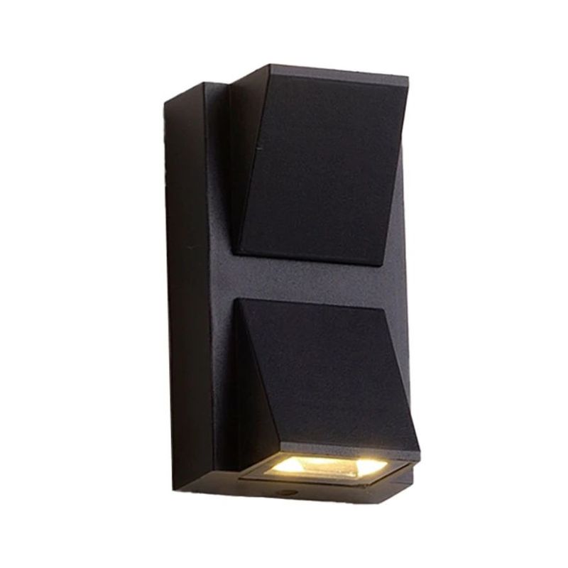 GENERICO - Pack X2 Aplique Pared Muro Luz Led Doble Bidireccional 6w
