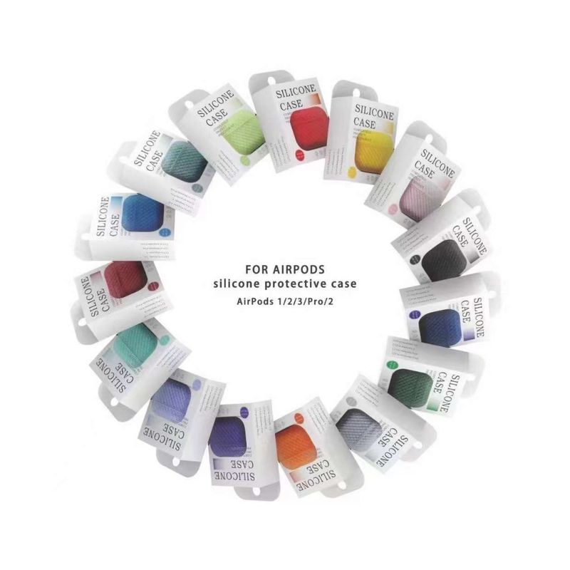 GENERICO - Carcasa de Silicona Airpods 3 VIOLETA
