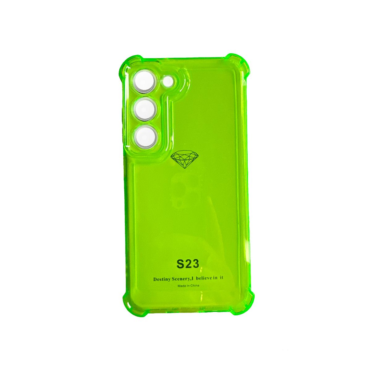 JOIGO - Carcasa Funda Para Samsung S23 Normal Fluor Verde