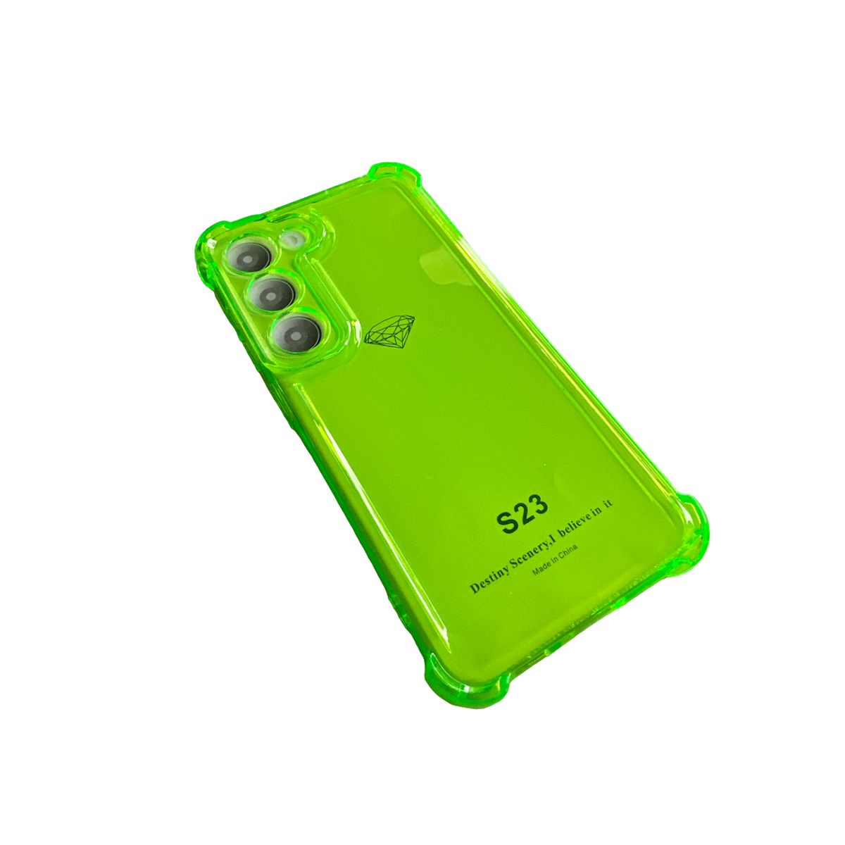 JOIGO - Carcasa Funda Para Samsung S23 Normal Fluor Verde