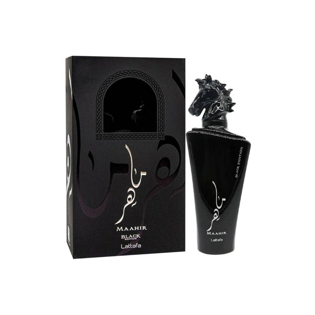 LATTAFA - LATTAFA MAAHIR BLACK EDITION EDP 100ML.