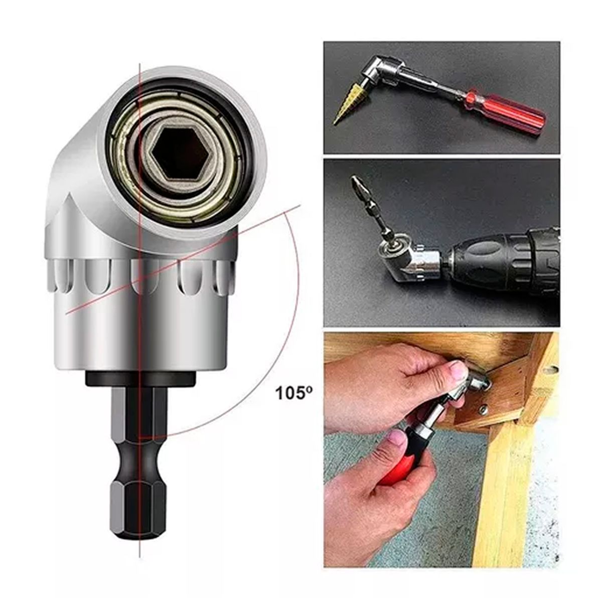 OFERTABKN - Kit 9 De Juego Brocas Extensión 1/2-3/8-1/4 Dado Universal