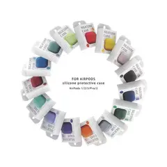 GENERICO - Carcasa de Silicona Airpods PRO VIOLETA
