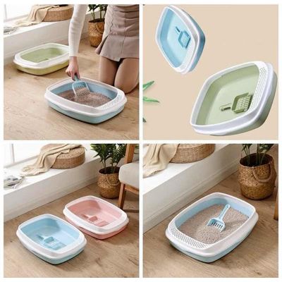 Imagen 2 del producto Arenero Para Gatos Mascotas Rosado