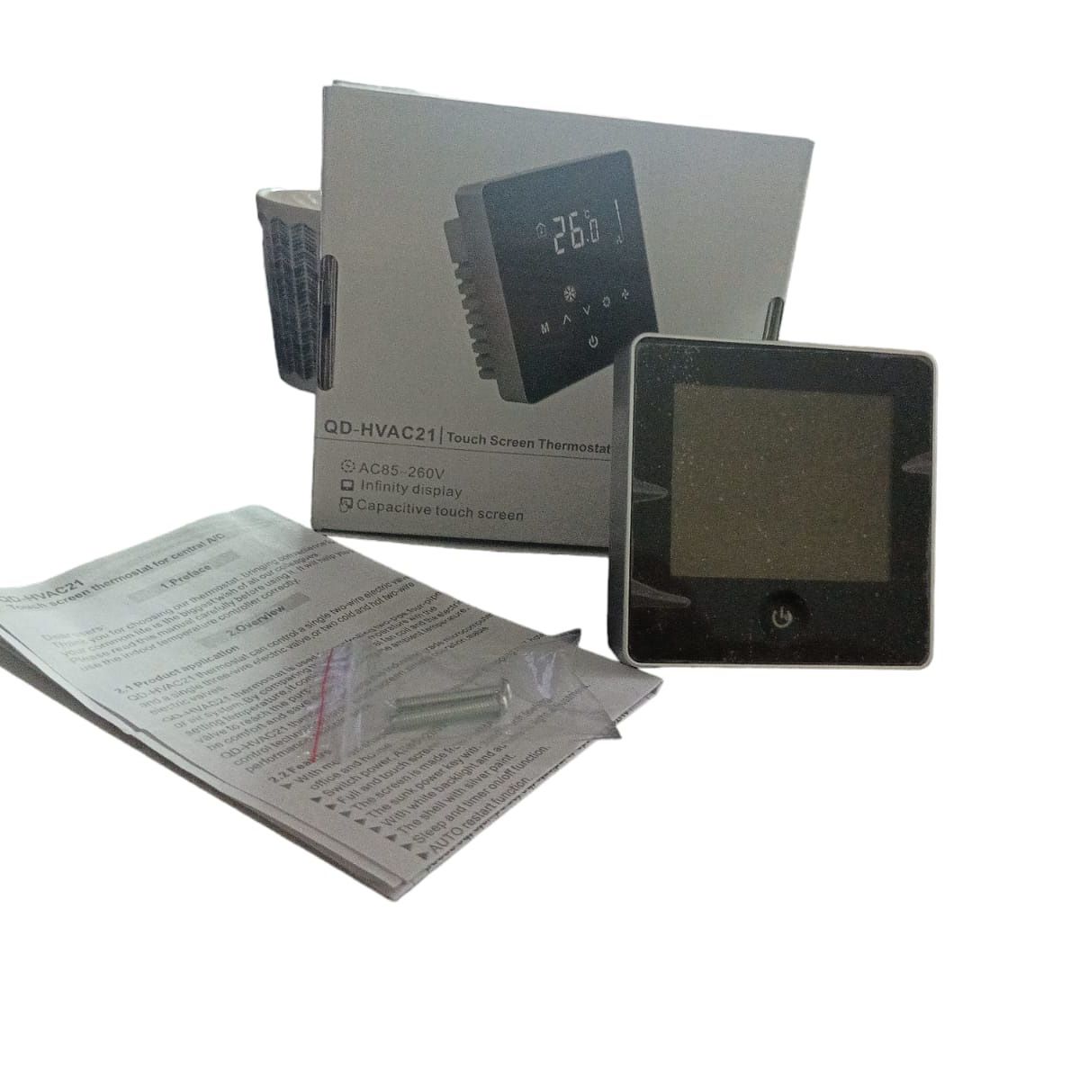 GENERICO - Termostato Digital Programable Full Screen touch Aires Acondicionados