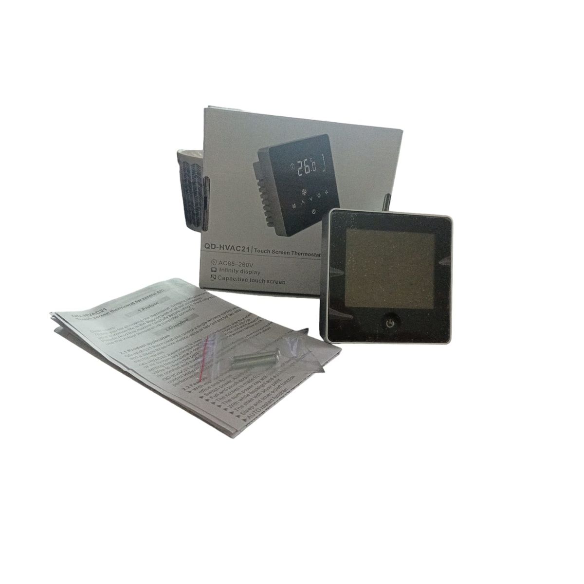 GENERICO - Termostato Digital Programable Full Screen touch Aires Acondicionados