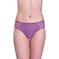 BAZIANI - Calzón Bikini Encaje Mujer 20492