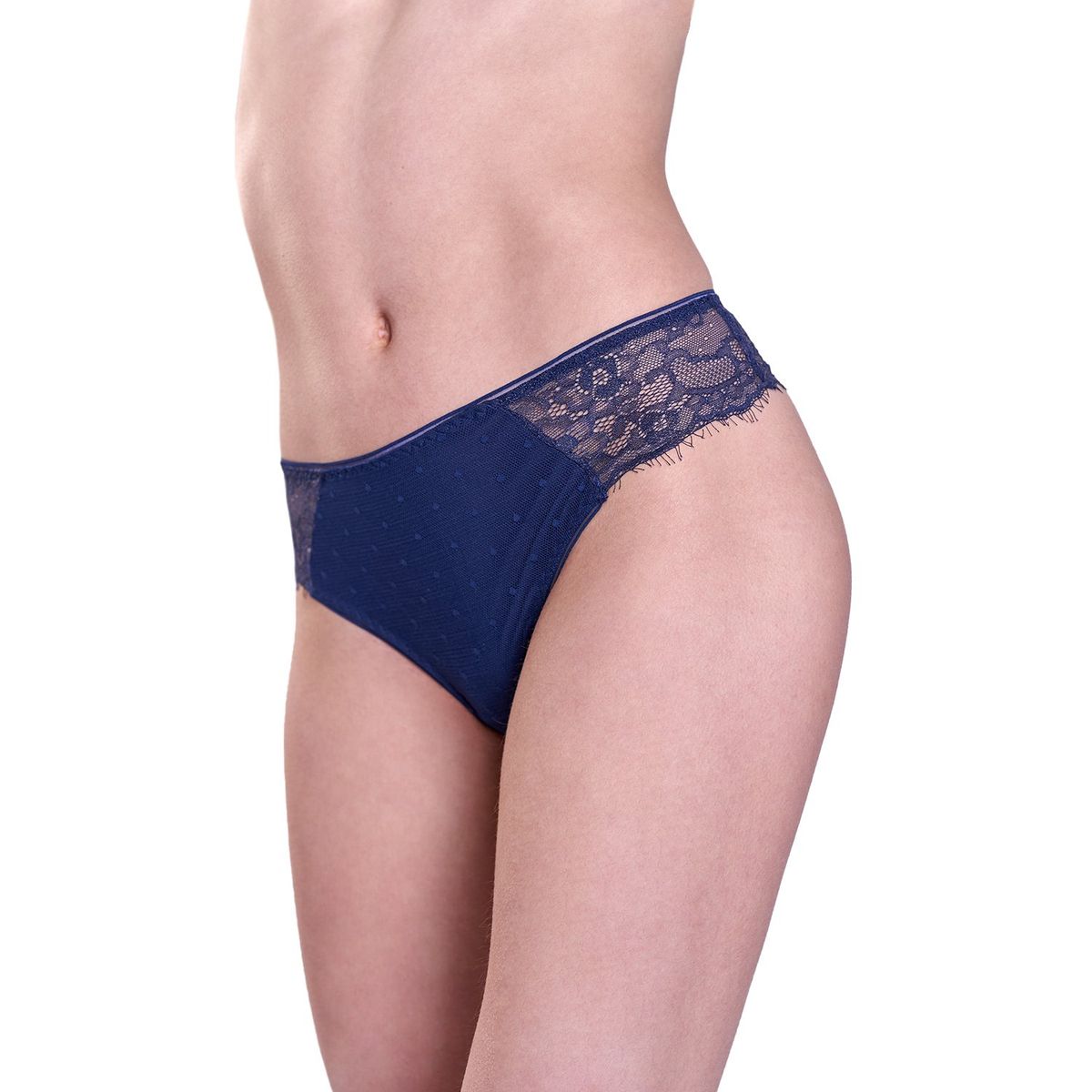 BAZIANI - Calzón Bikini Encaje Mujer 20492