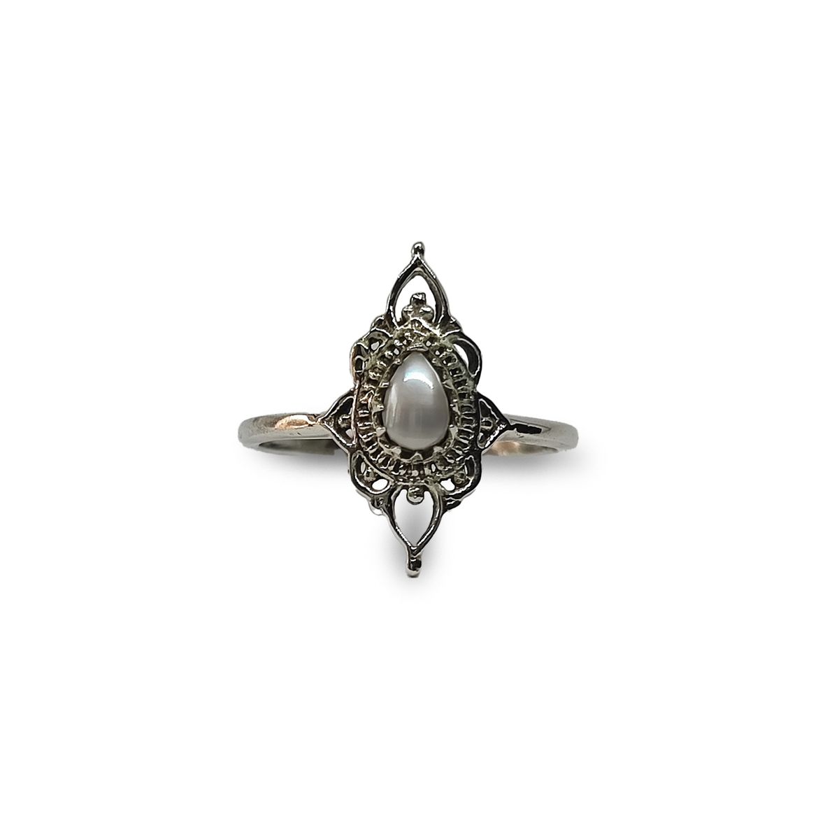 COGGIOLA - Anillos Ishani Perla Plata Fina 925