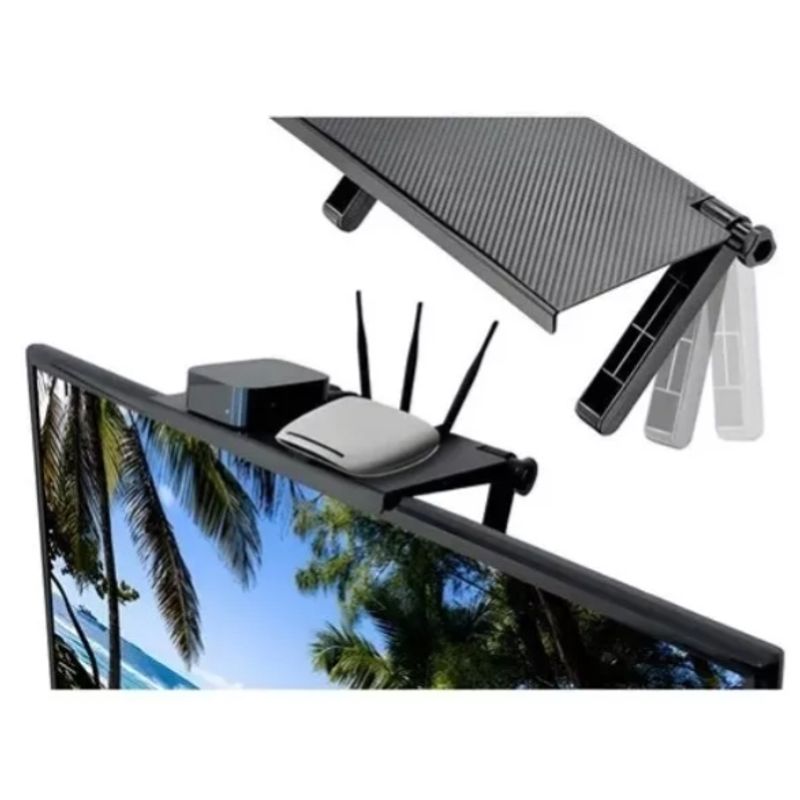 GENERICO - Repisa Plegable Para Monitor O Tv Ajustable