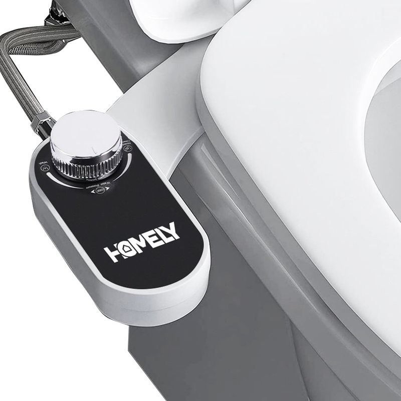 HOMELY - Bidet Ducha Árabe Turca Homely Para WC Inodoro Set Completo