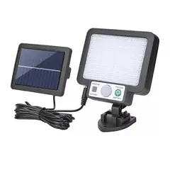 GENERICO - Lámpara 56 Led Solar Con Sensor De Movimiento