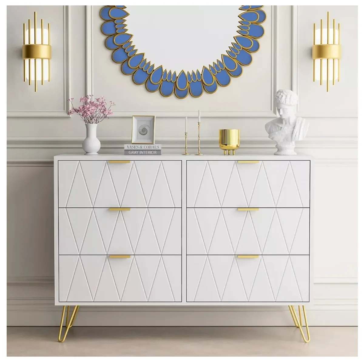 HOMER DESIGN - Comoda Zapatero Hall Organizador Diseño Norte Americano Db08