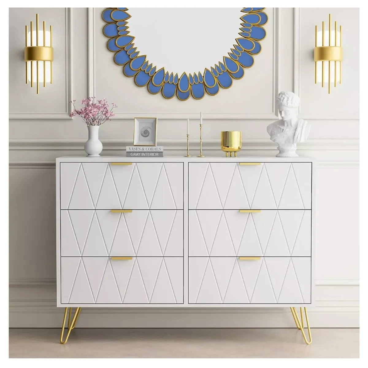 HOMER DESIGN - Comoda Zapatero Hall Organizador Diseño Norte Americano Db08