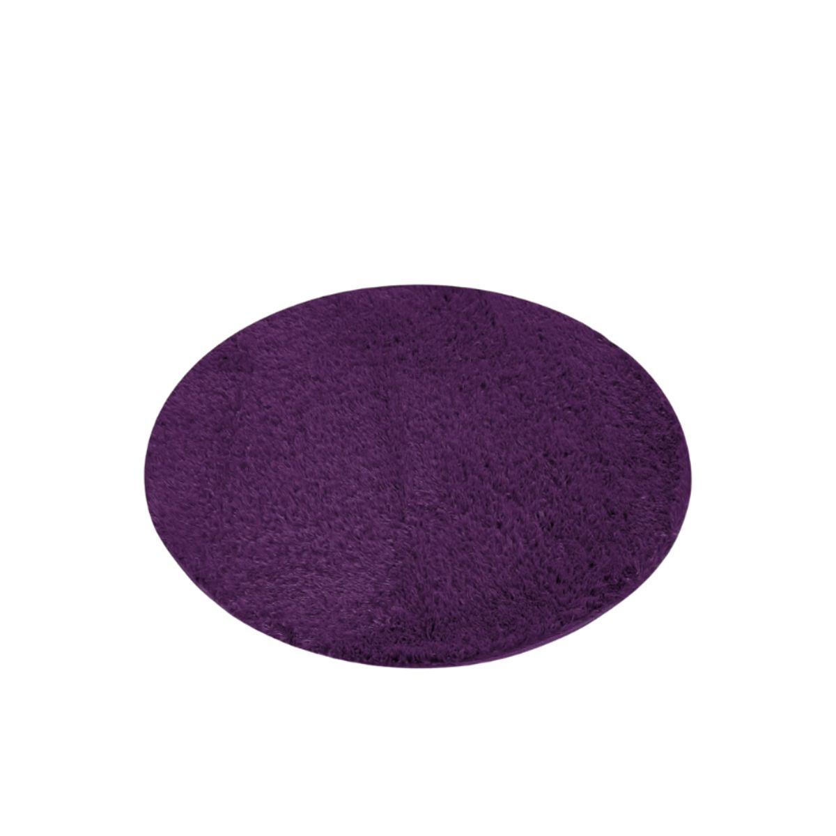 GENERICO - Alfombras Peludas Redondas Tipo Shaggy Para Living De 150cm