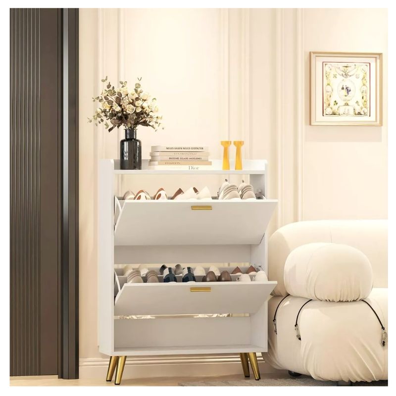 HOMER DESIGN - Zapatero Organizador Estante Hall Armario 120 Altox100x17cm