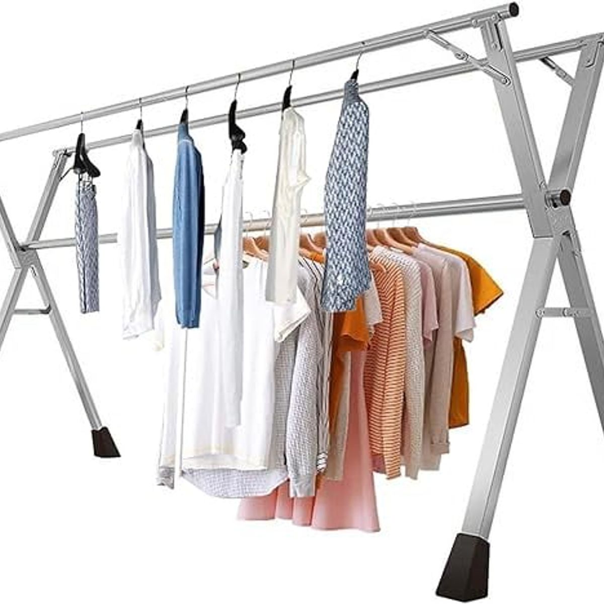 MP - Tendedero De Ropa Extensible Plegable Modelo X