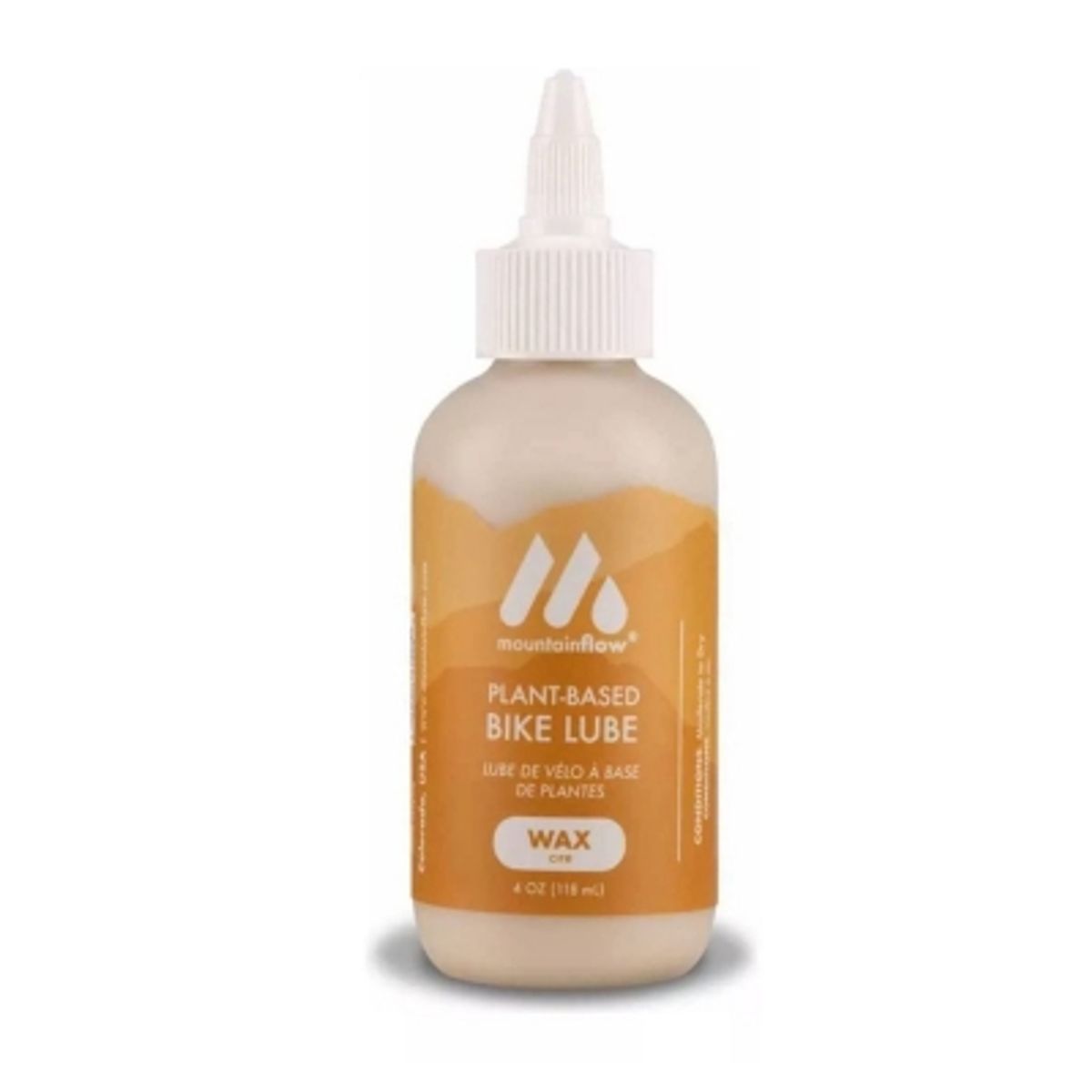 MOUNTAINFLOW - Lubricante Cera De Bicicleta Terreno Seco Polvoriento 118ml