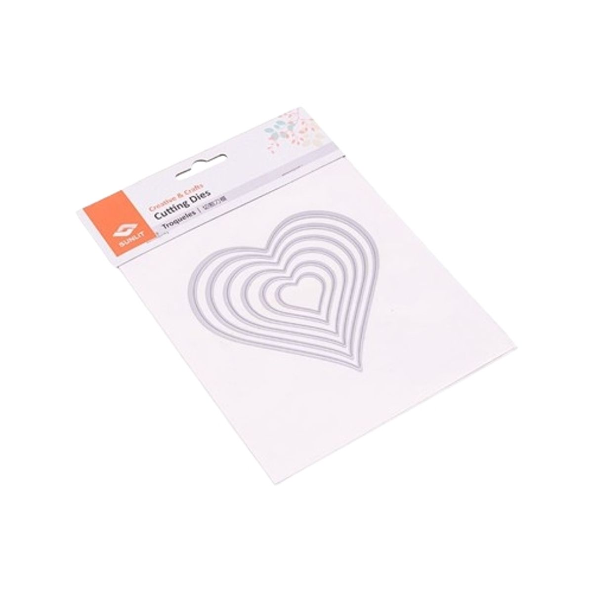 CREATIVE - TROQUEL CORTE CORAZÓN 6 DISEÑOS