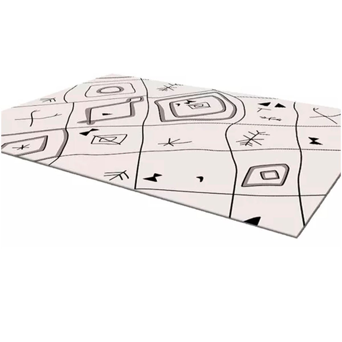 OFERTABKN - Alfombras Moderna Antideslizante 122 X81 Cm