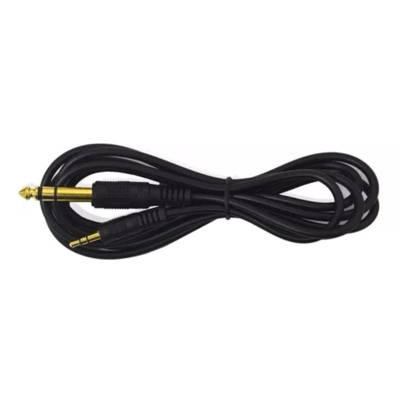 OEM - Cable Audio Jack Plug Macho 6.3mm A Macho 3.5mm