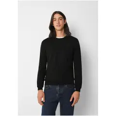 SCALPERS - Sweater Cuello Redondo Calavera Black