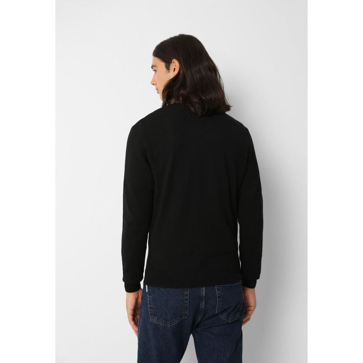 SCALPERS - Sweater Cuello Redondo Calavera Black