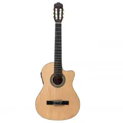 MEMPHIS - Guitarra Electroacustica con Funda CG 100 CE.