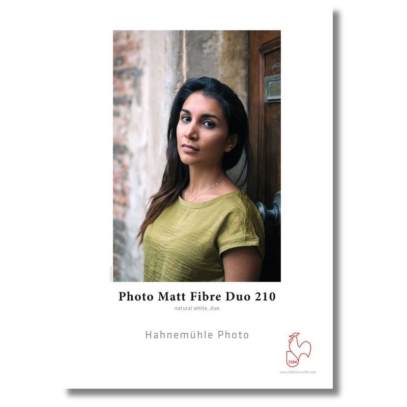 HAHNEMUHLE - Papel Digital Hahnemuhle Photo Matt Fibre Duo 210gr A3 25hjs