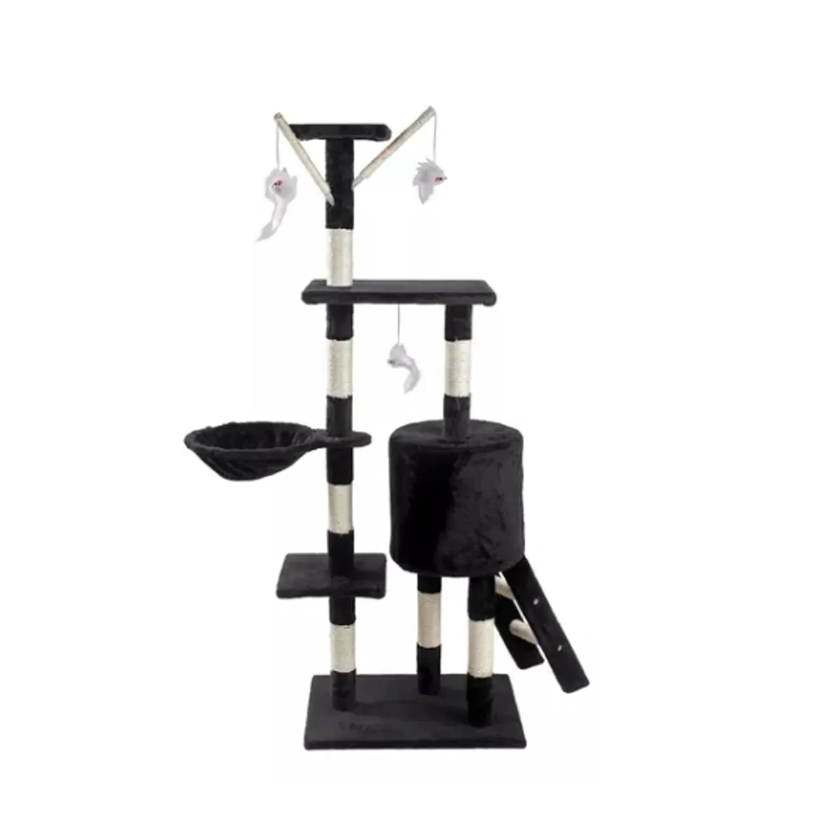 OFERTABKN - Rascador Tipo Árbol Para Gatos - 5 Niveles Interactivo 139cm