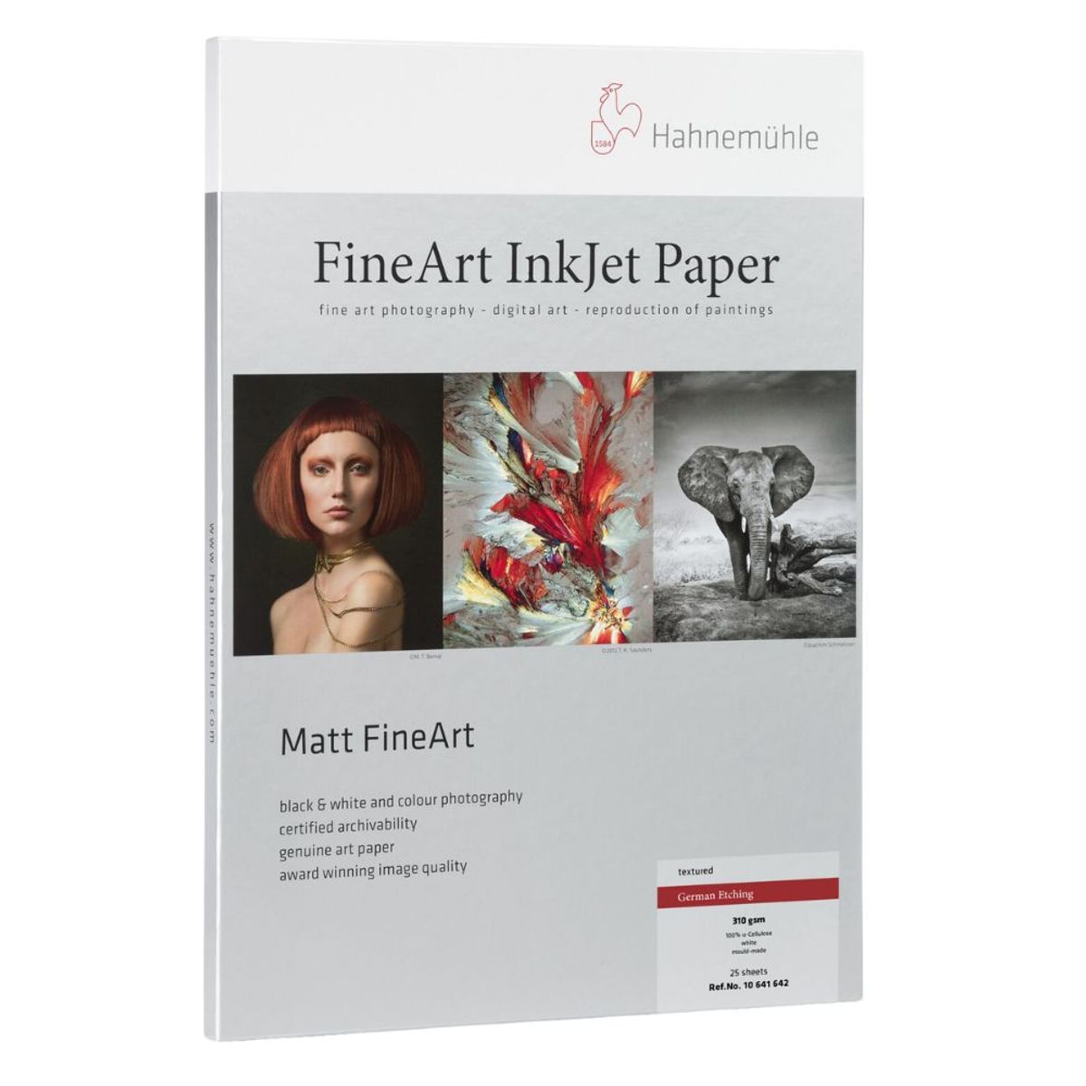HAHNEMUHLE - Papel Digital Hahnemuhle German Etching 310gr A2 25 Hojas