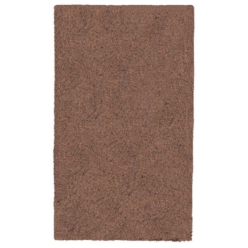MASHINI - Alfombra Poliéster Yagan 150x220 cm Chocolate