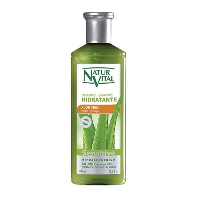 NATURVITAL - Shampoo Sensitive Aloe Vera 300 Ml-  Natur Vital