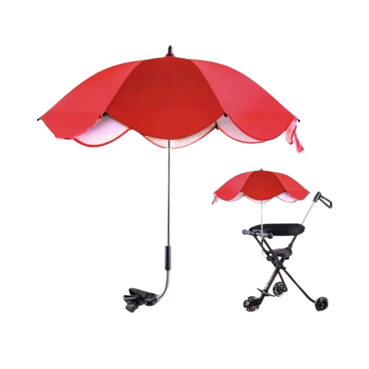 GENERICO - Paragua Coche Bebes  Protección Uv