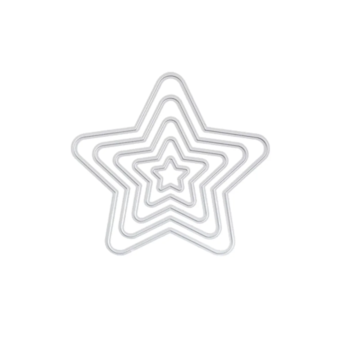 CREATIVE - TROQUEL CORTE ESTRELLA 6 tamaños