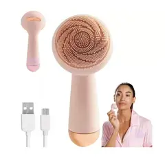 GENERICO - Cepillo Limpiador Masajeador Facial Premium Recargable Usb.