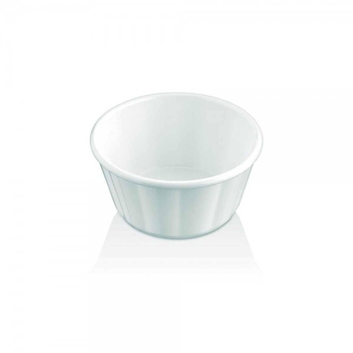 GENERICO - SET DE 6 RAMEKIN POLICARBONATO BLANCO PC 5.6CM GENERICO