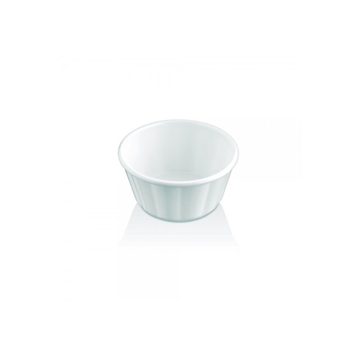 GENERICO - SET DE 6 RAMEKIN POLICARBONATO BLANCO PC 5.6CM GENERICO