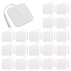 COSMETICAVAL - Pack 20 unid electrodos de repuestos TENS y EMS 5x5cm
