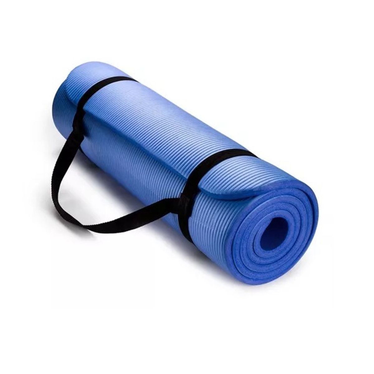 GENERICO - Mat de Yoga 183 x 61 cms 10 mm AZUL