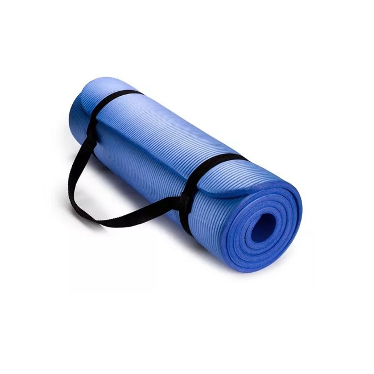 GENERICO - Mat de Yoga 183 x 61 cms 10 mm AZUL