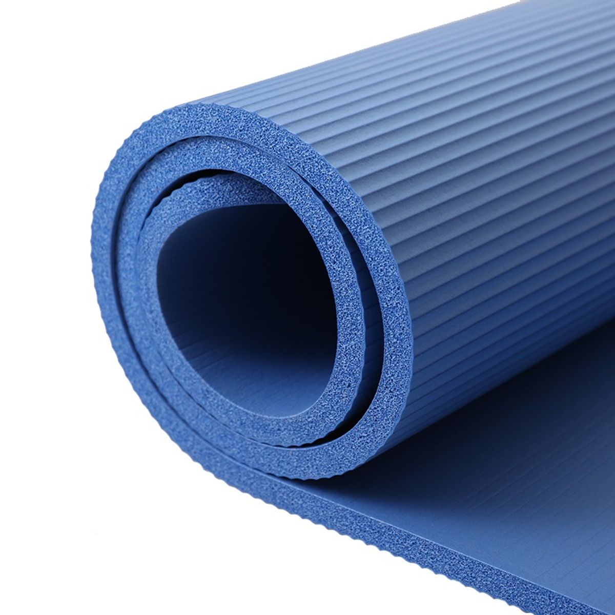GENERICO - Mat de Yoga 183 x 61 cms 10 mm AZUL