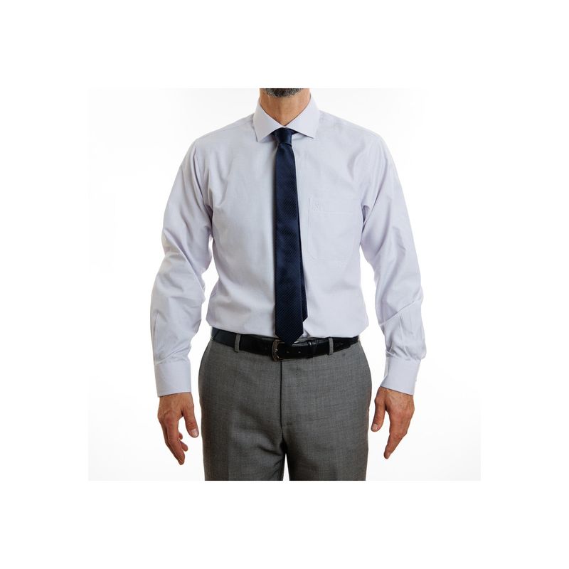 VANDINE - Camisa Etiqueta Roja Lineas Lilas I24-1 VANDINE