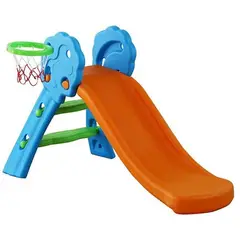 JUGUETON - Resbalín Plegable y Aro Basketball